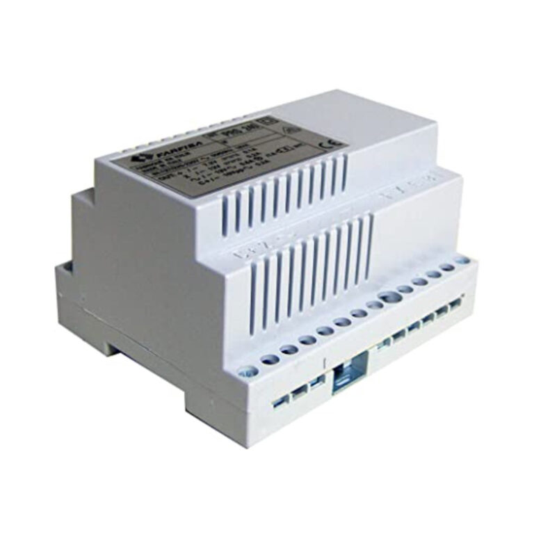 Alimentatore Farfisa PRS240 - 18VA Per Citofoni, Con Suoneria, Montabile Su Barra DIN O A Parete